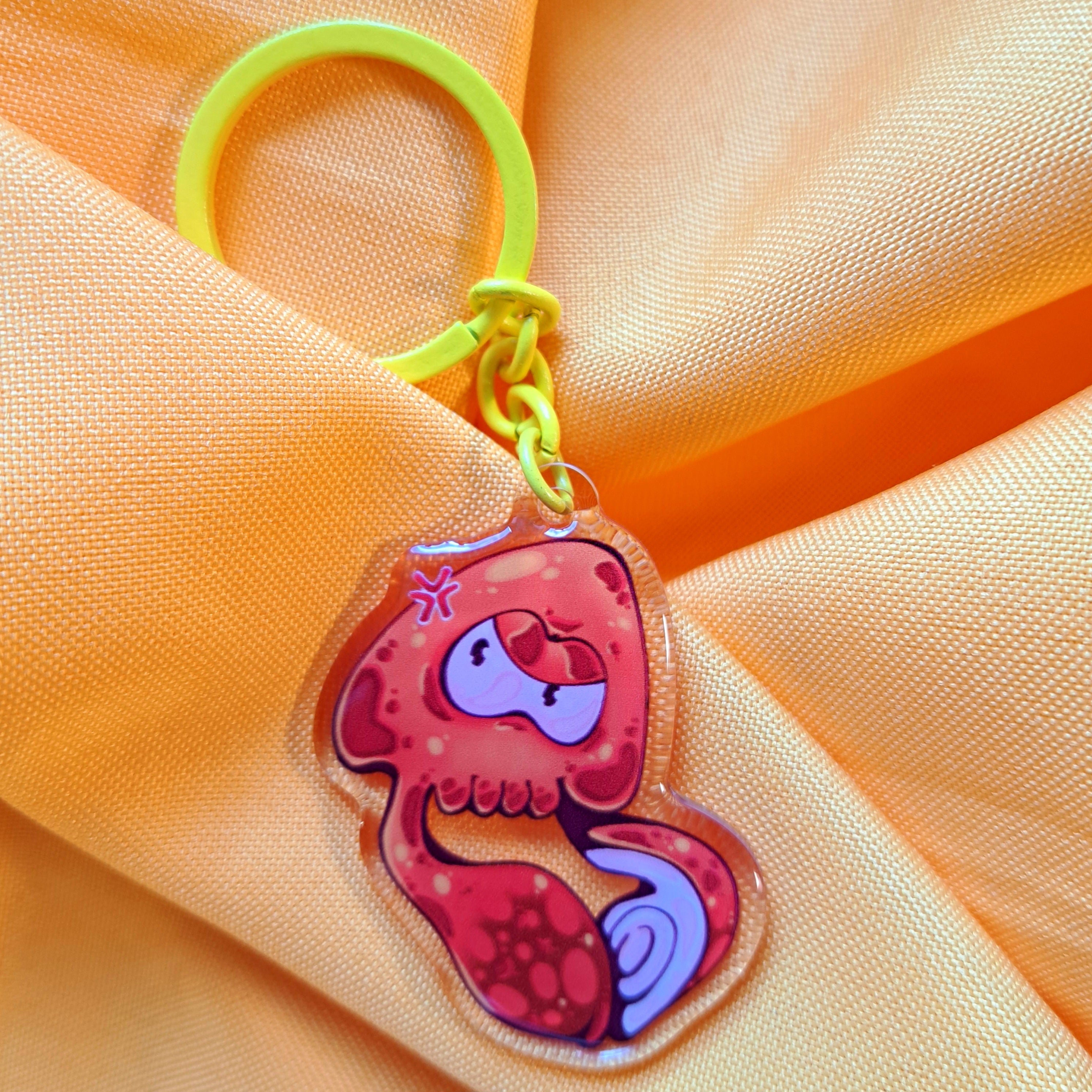 Squid keychain