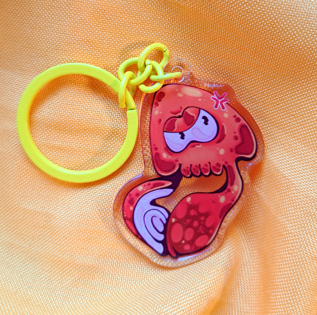 Squid keychain