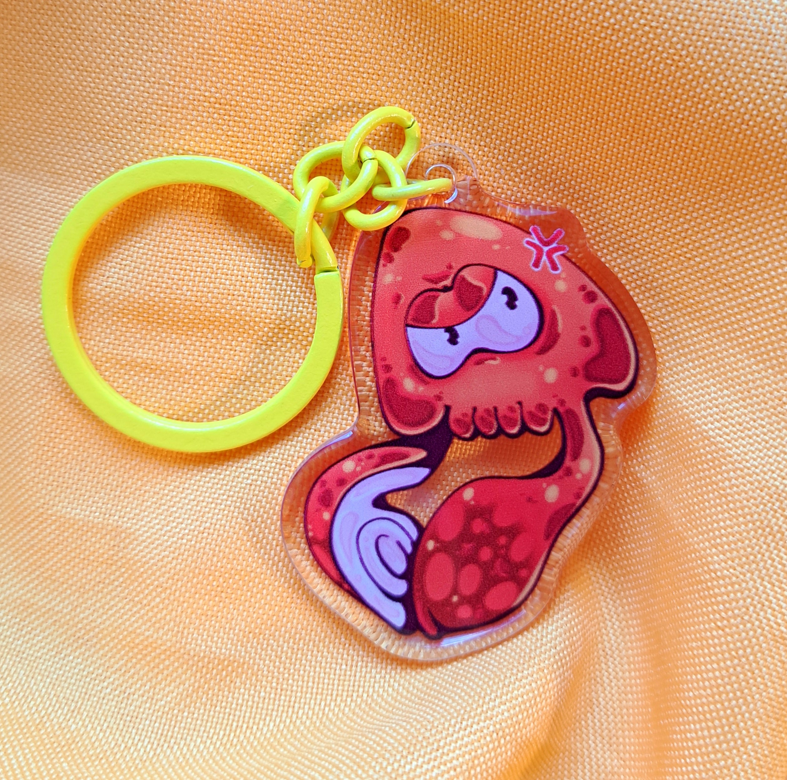 Squid keychain