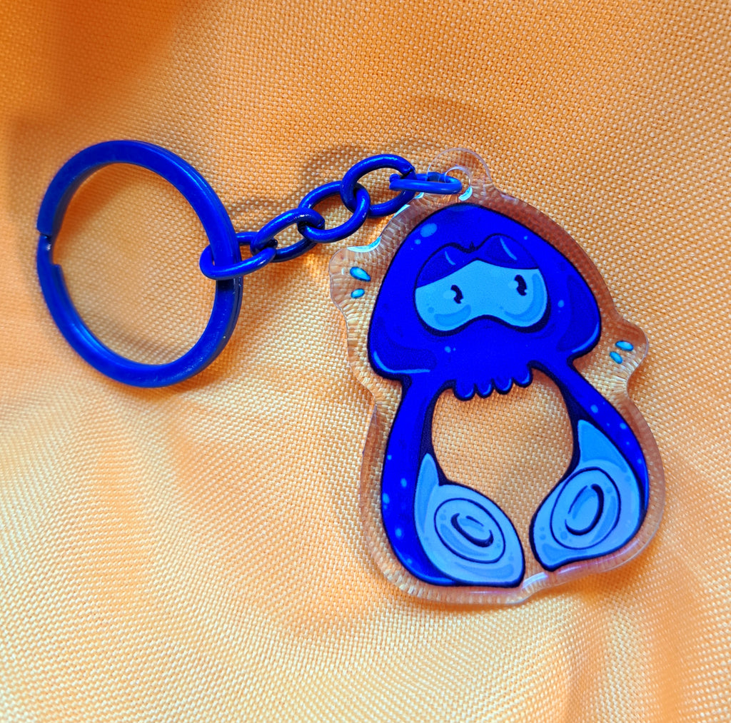 Squid keychain