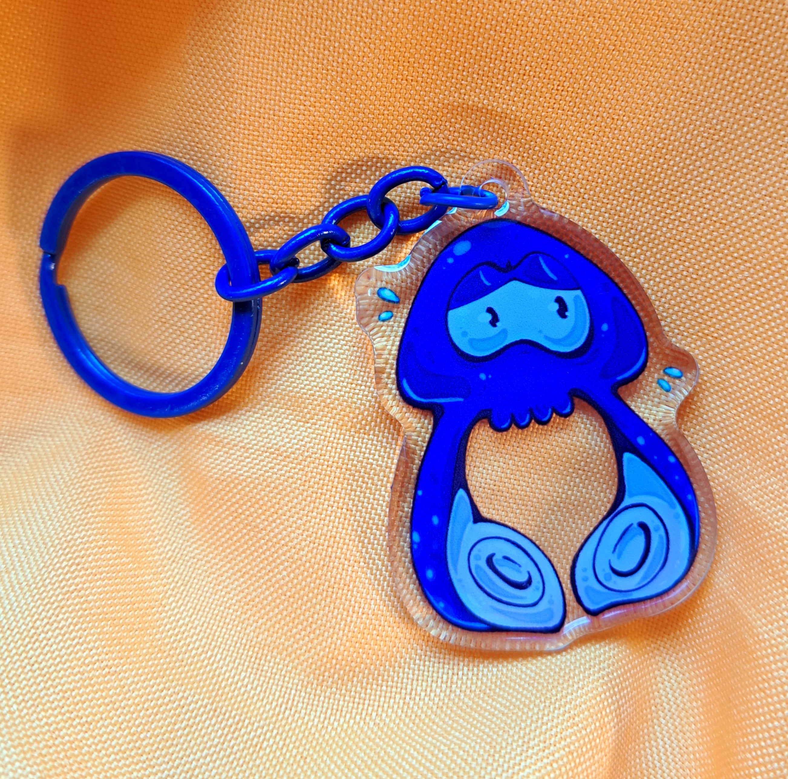 Squid keychain