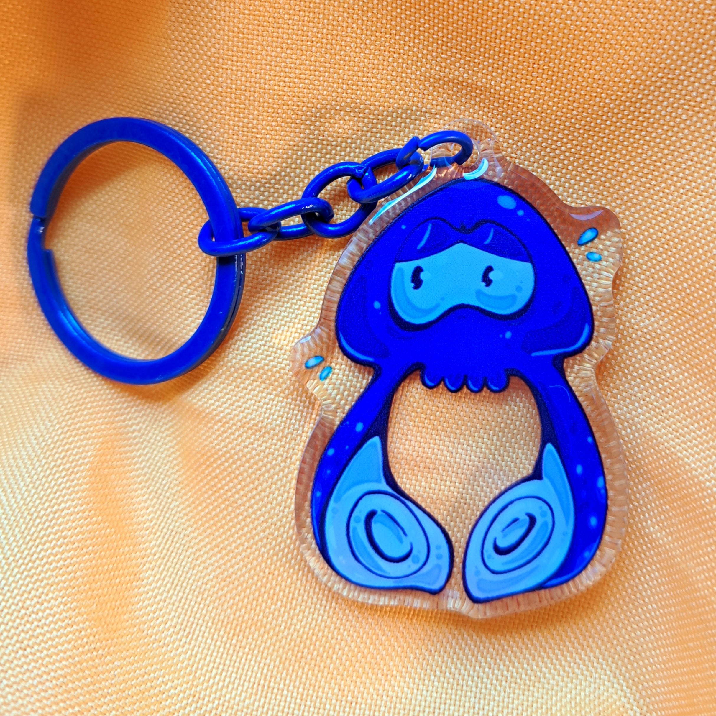 Squid keychain
