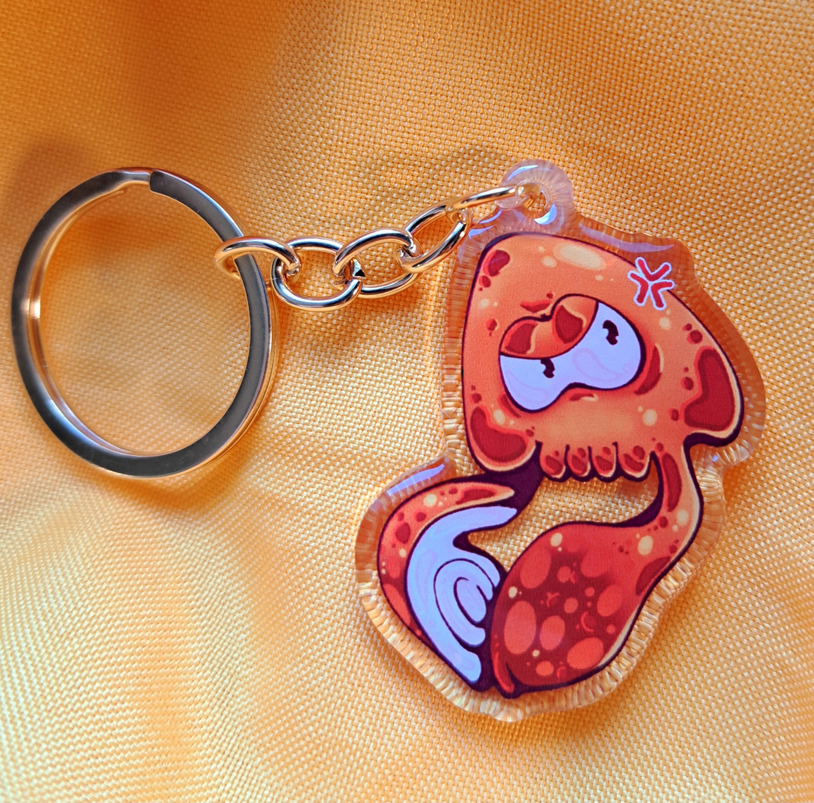 Squid keychain