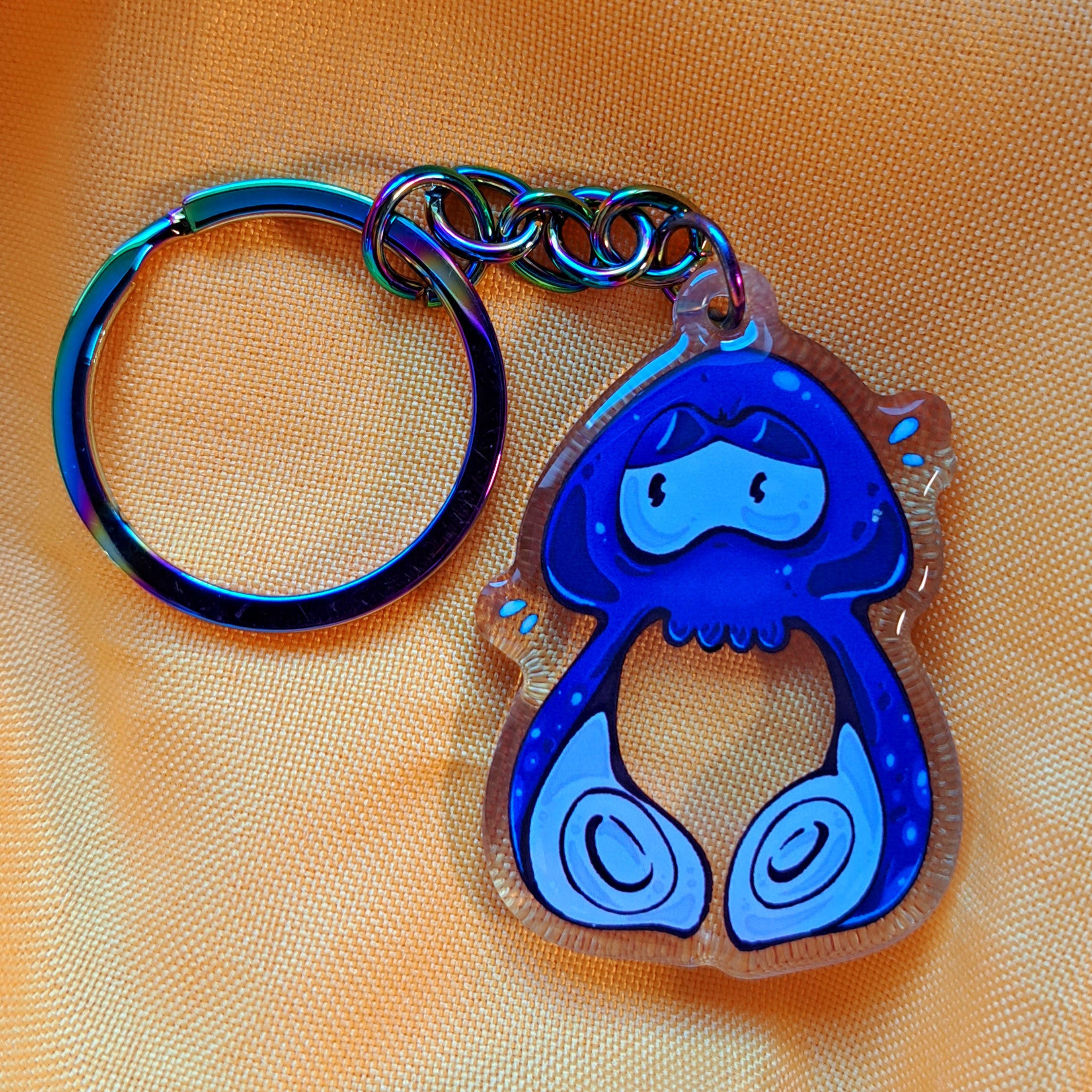 Squid keychain