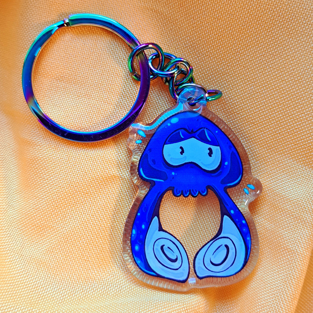 Squid keychain