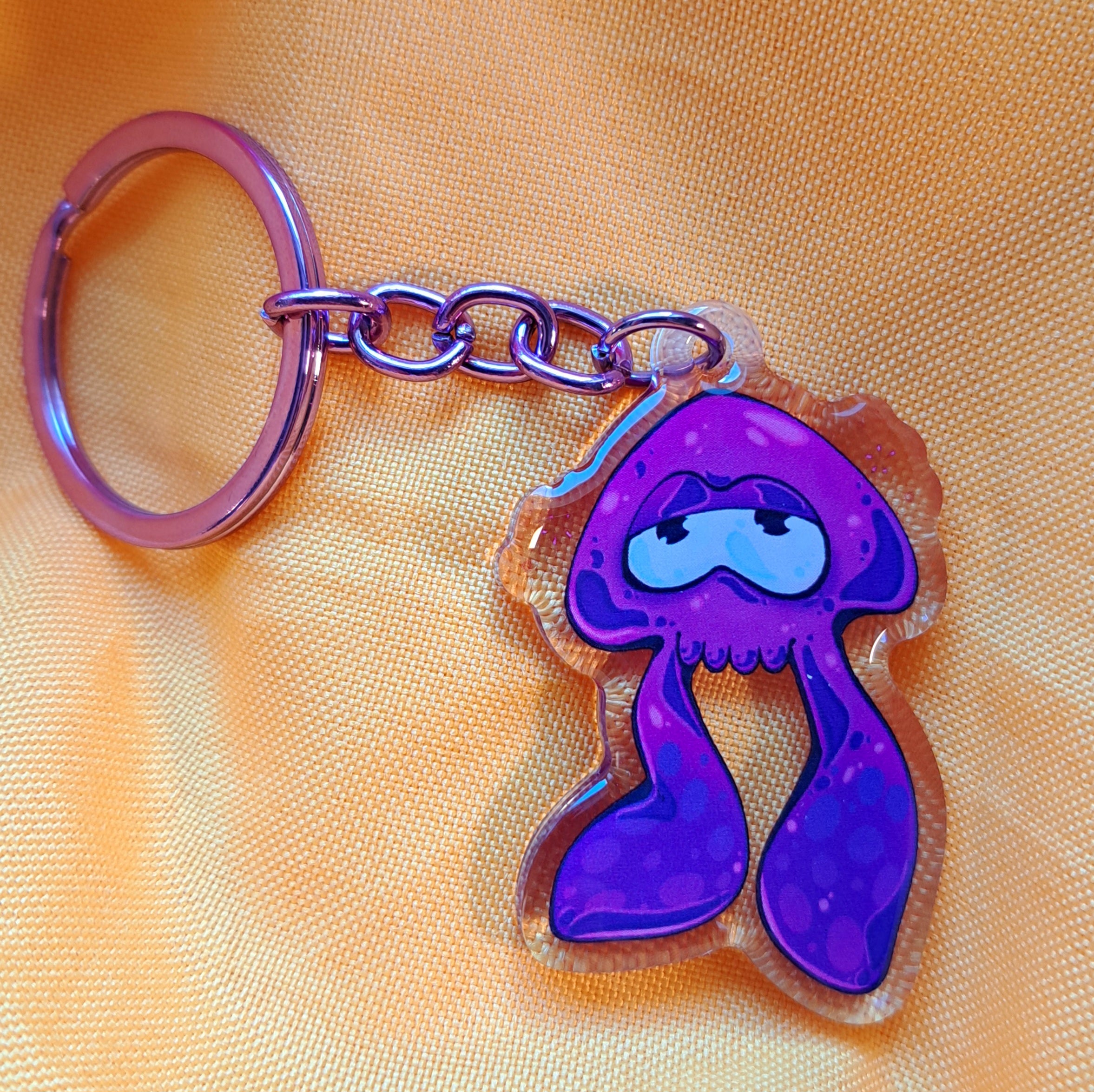 Squid keychain