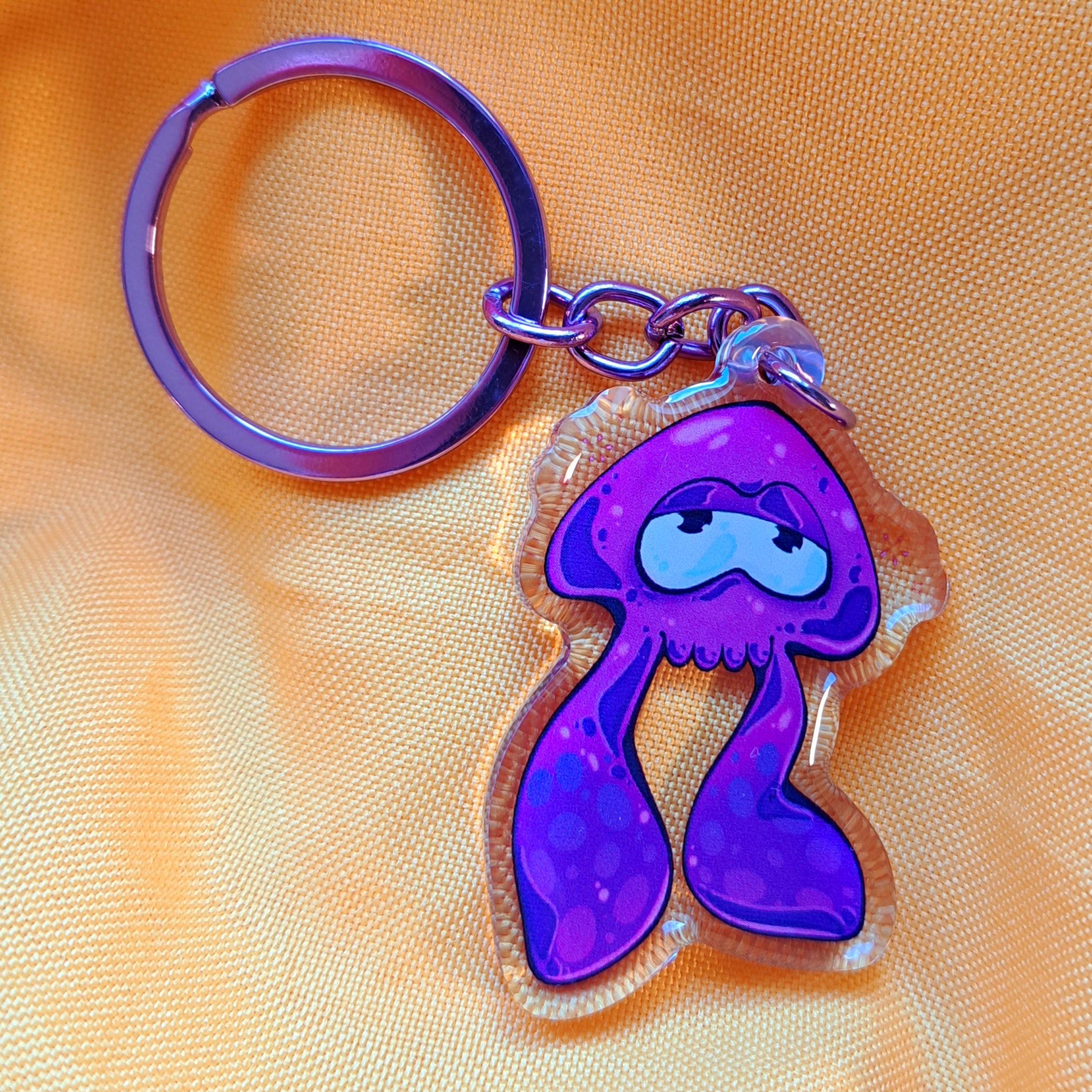 Squid keychain