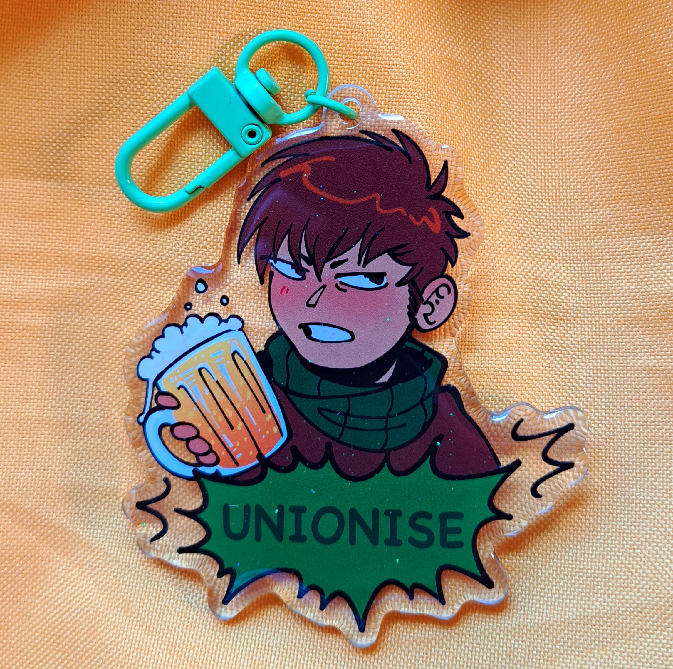 Dunmesh Slogan keychain