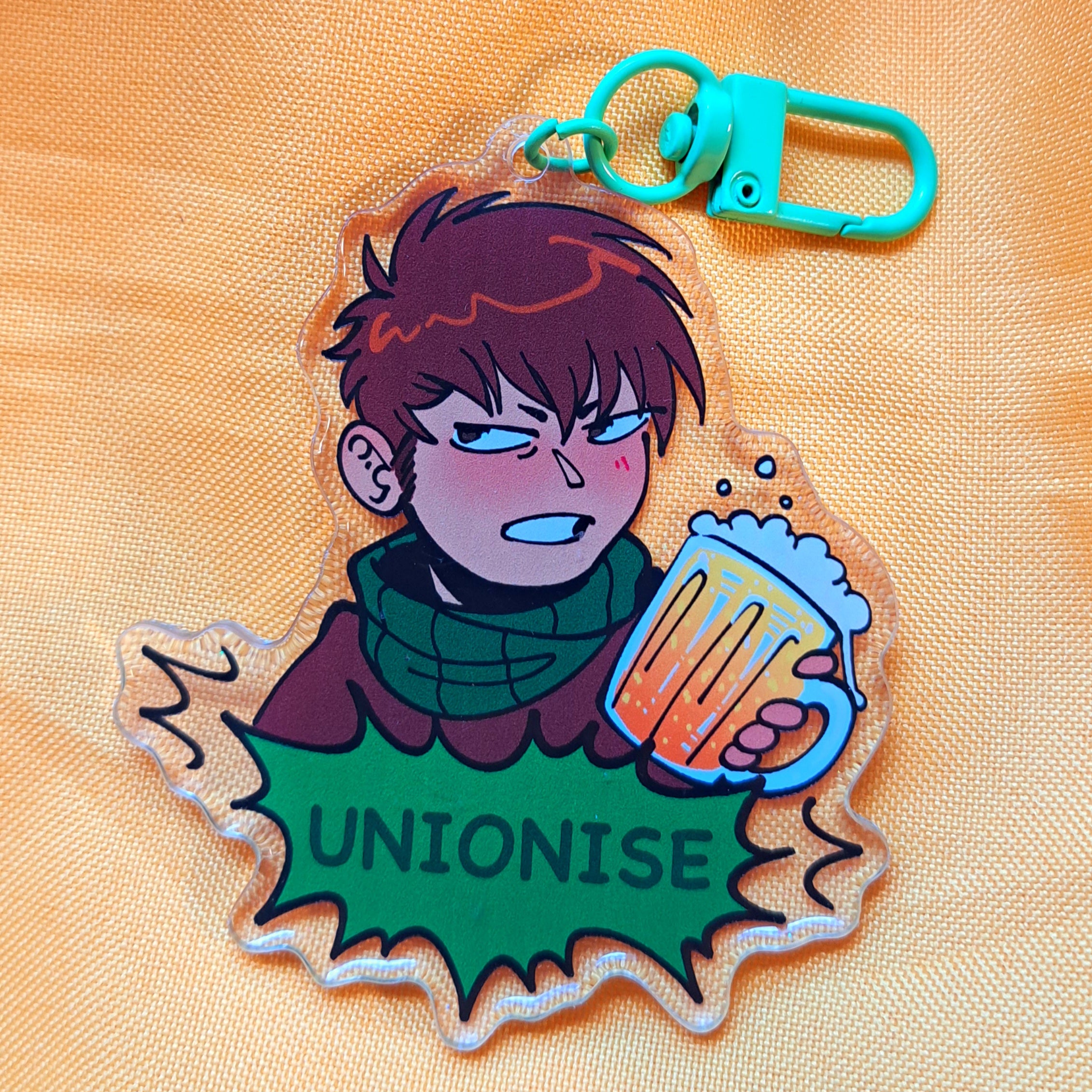 Dunmesh Slogan keychain