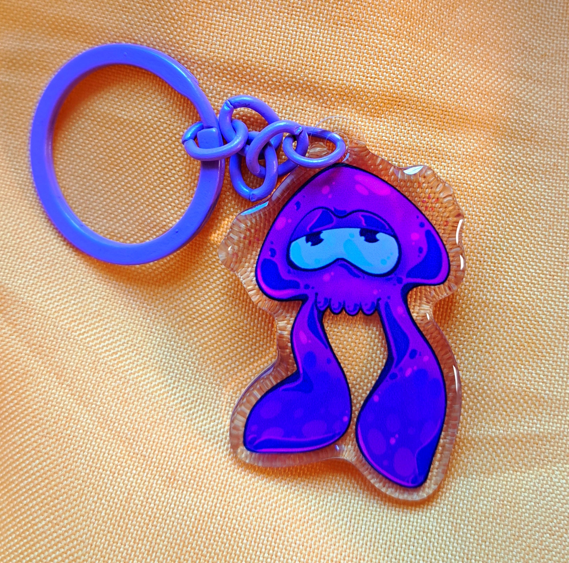 Squid keychain