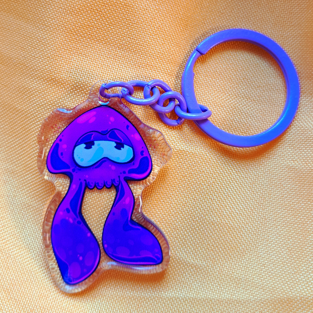 Squid keychain