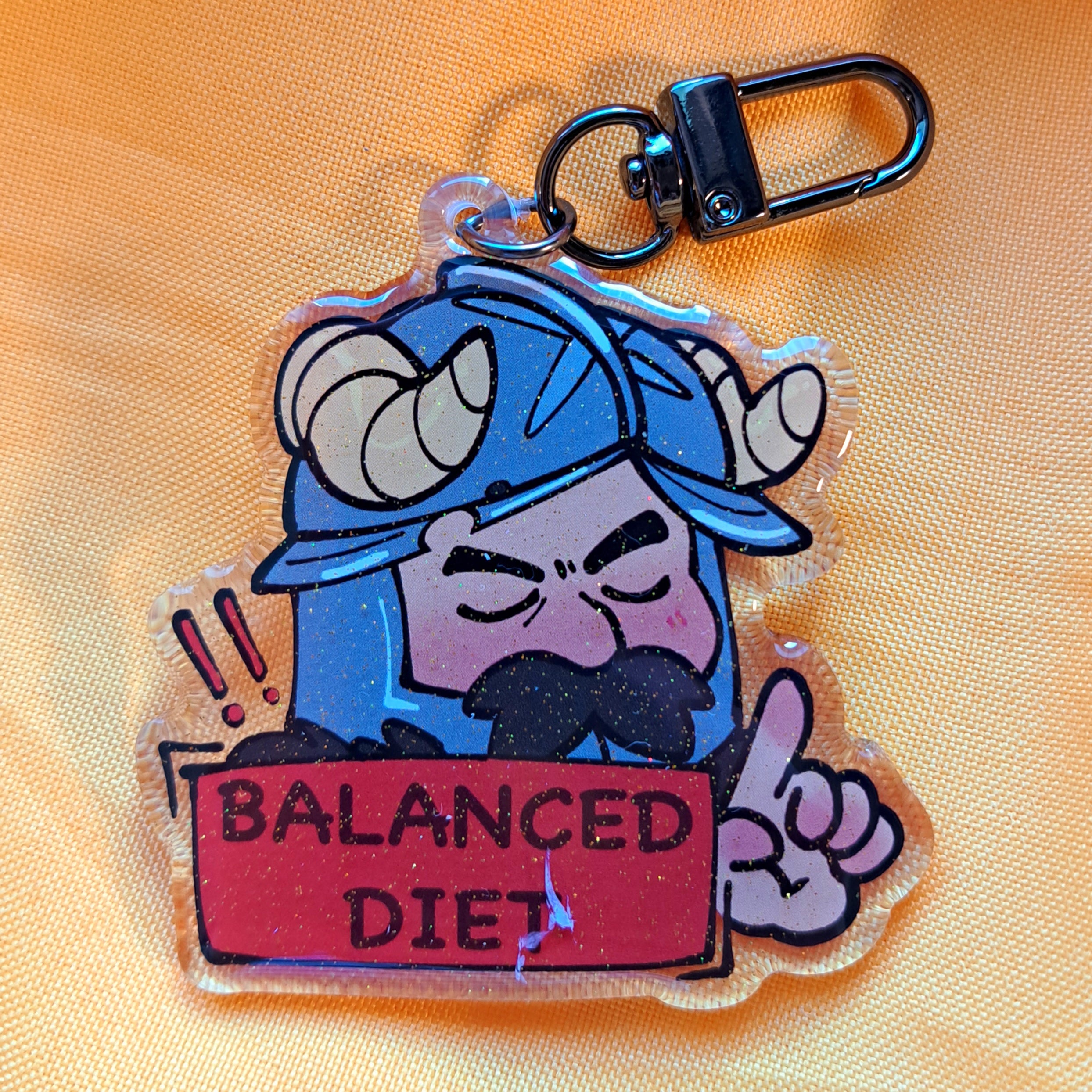 Dunmesh Slogan keychain