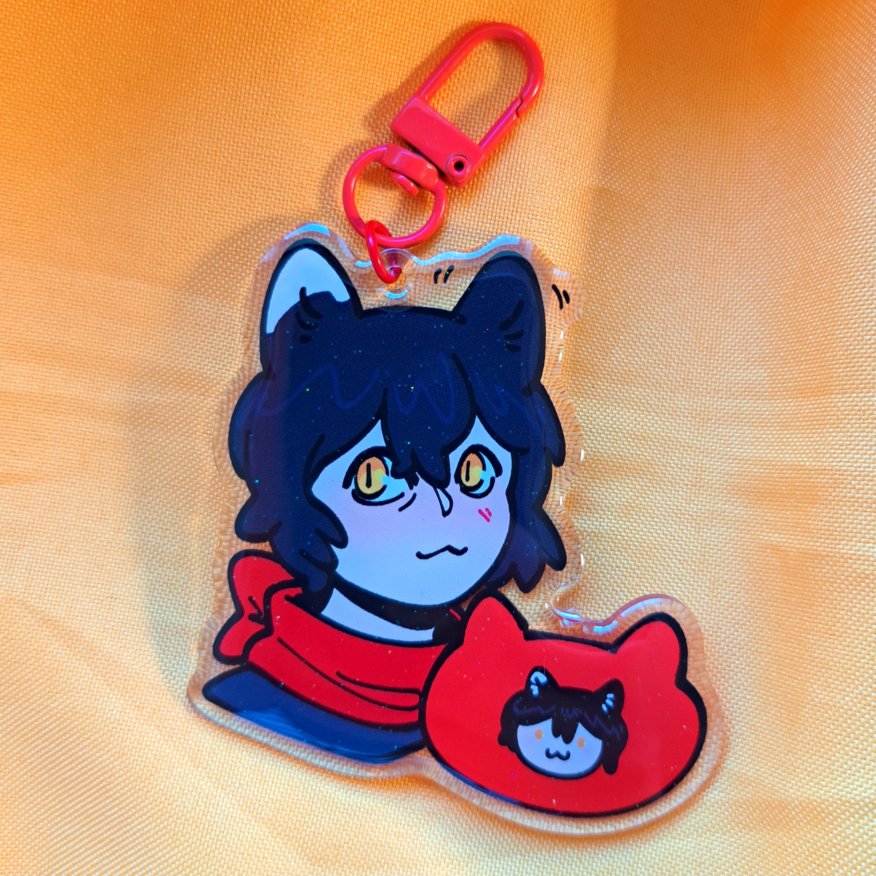 Dunmesh Slogan keychain