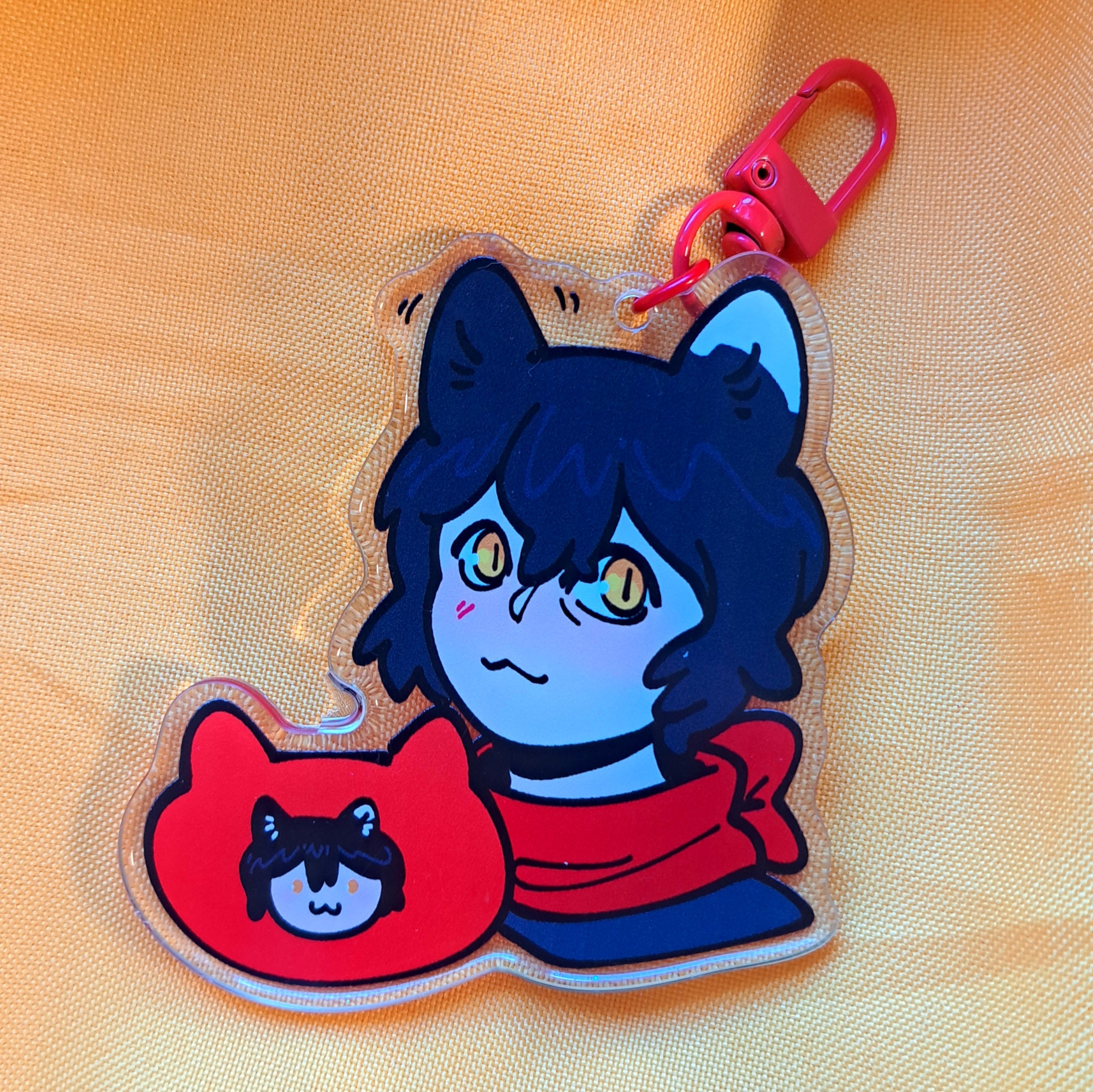 Dunmesh Slogan keychain