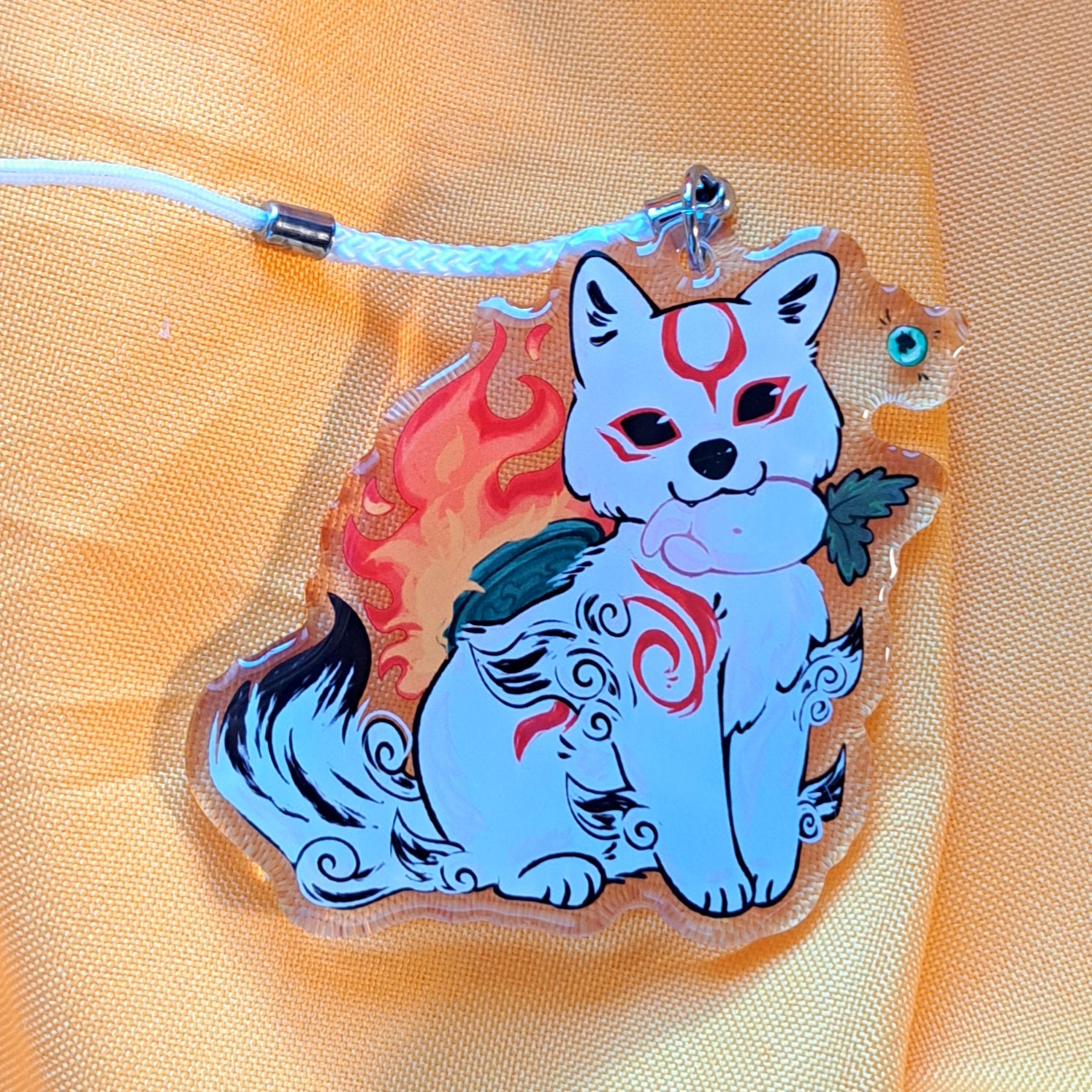 Okami keychain