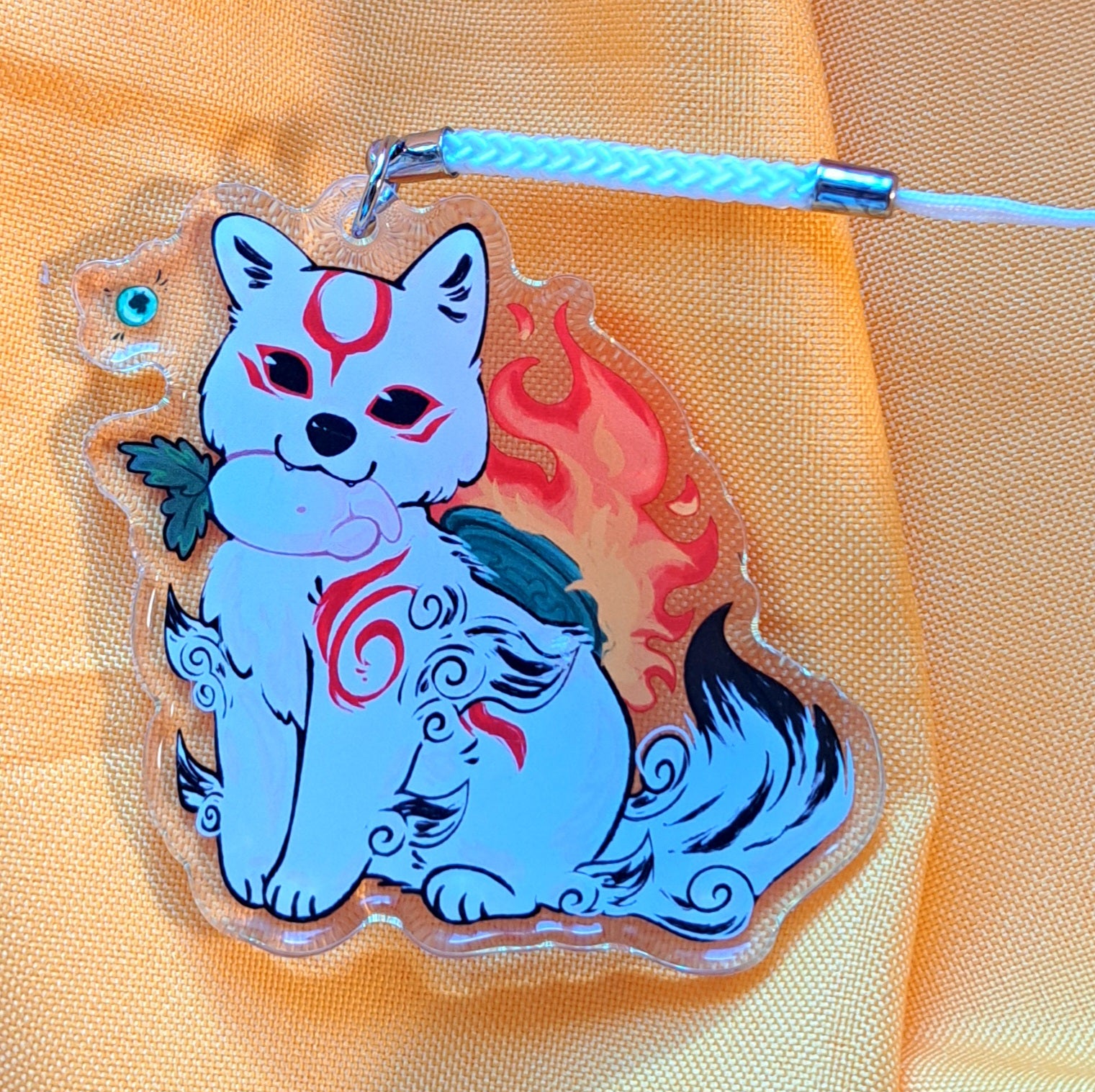 Okami keychain