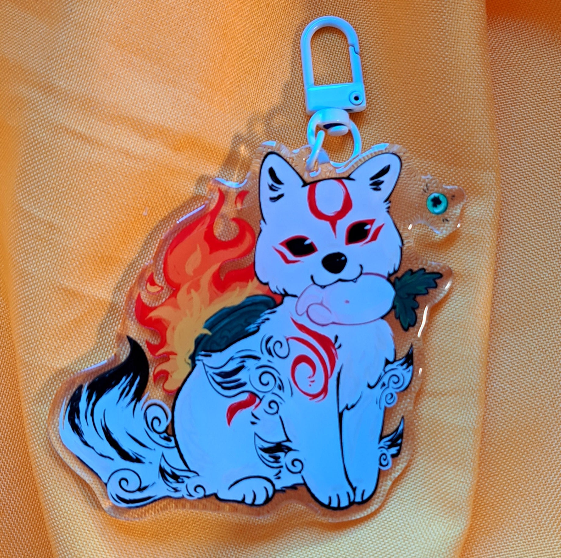 Okami keychain