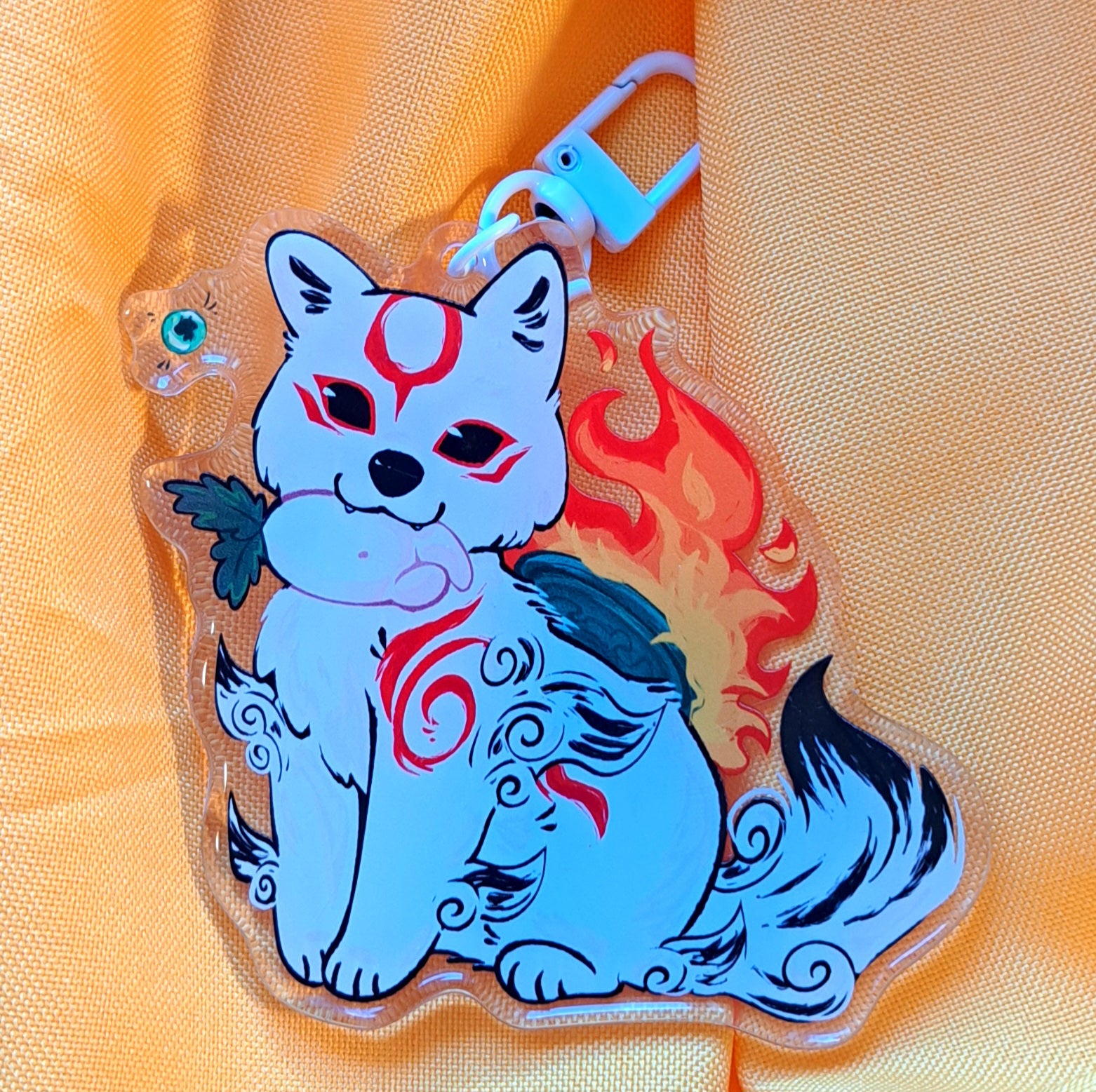 Okami keychain