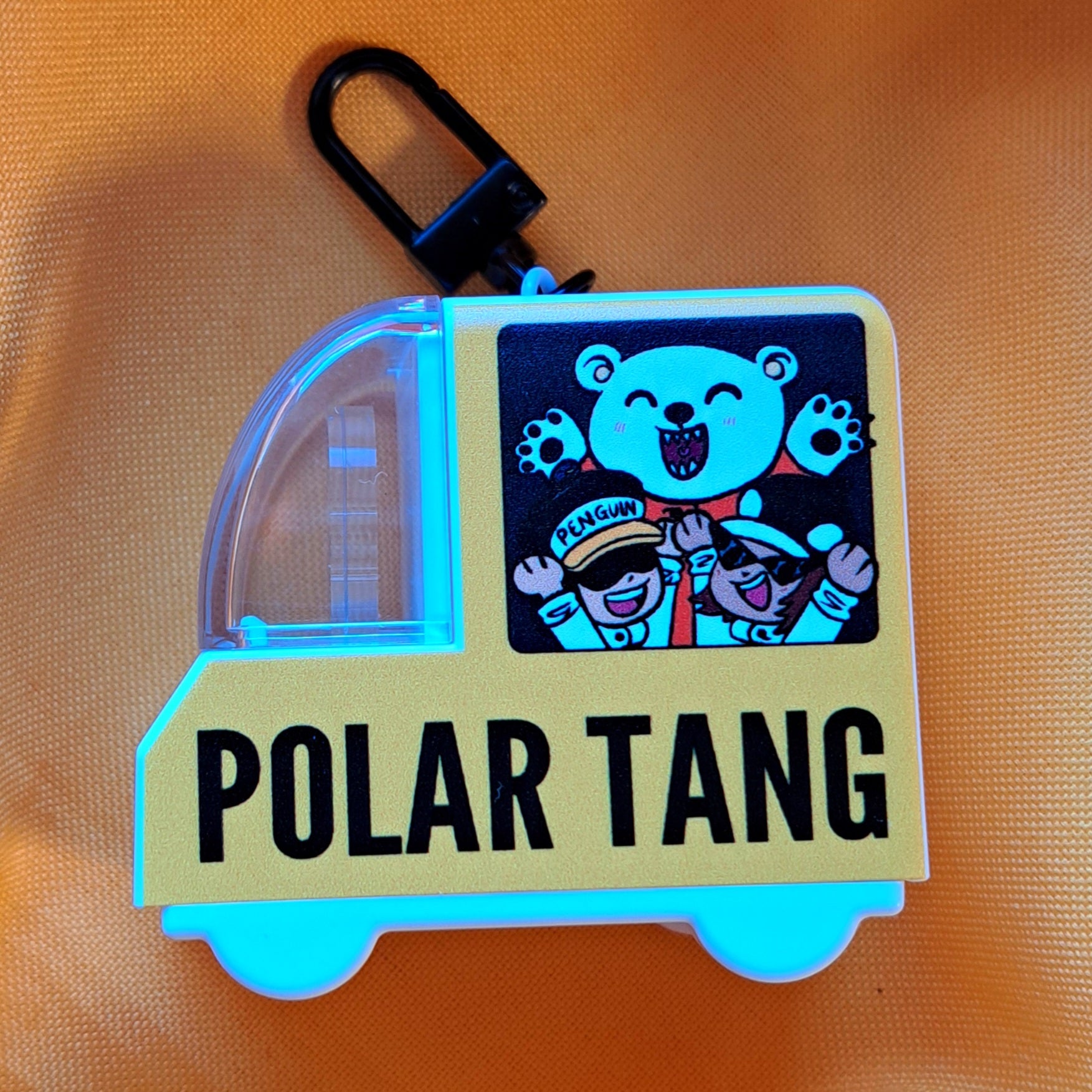 Law Truck keychain
