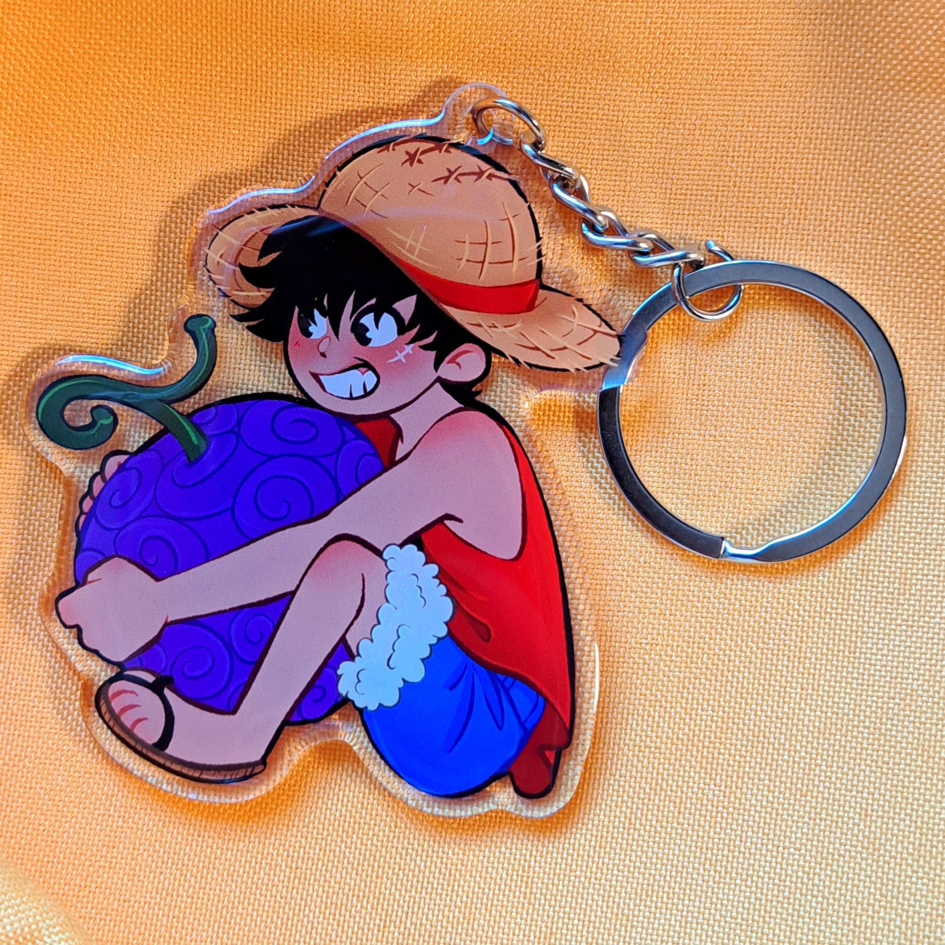Luffy keychain