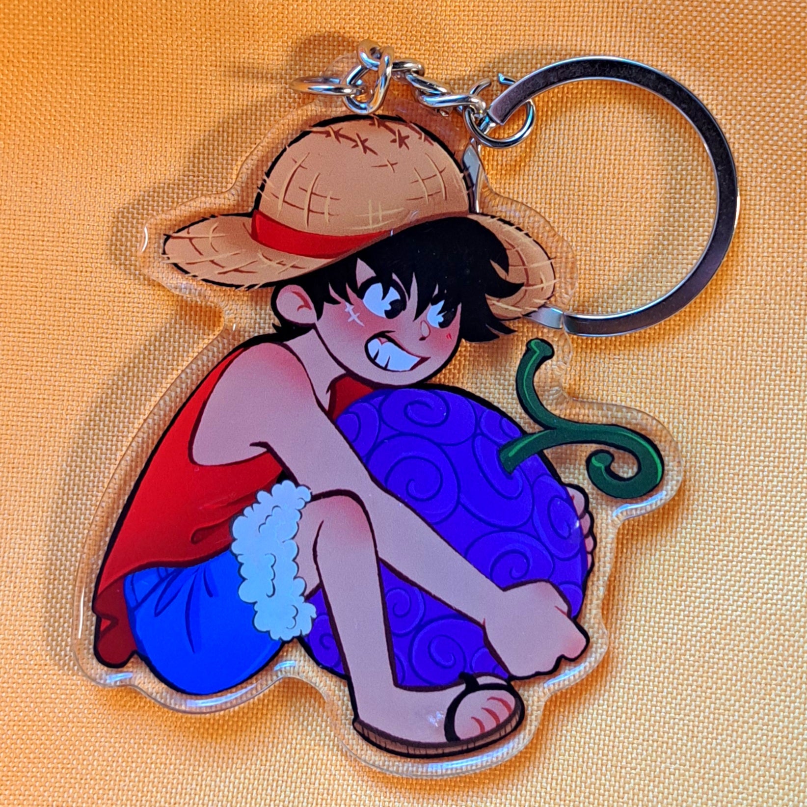 Luffy keychain