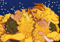 Dunmesh Laios & Lion print