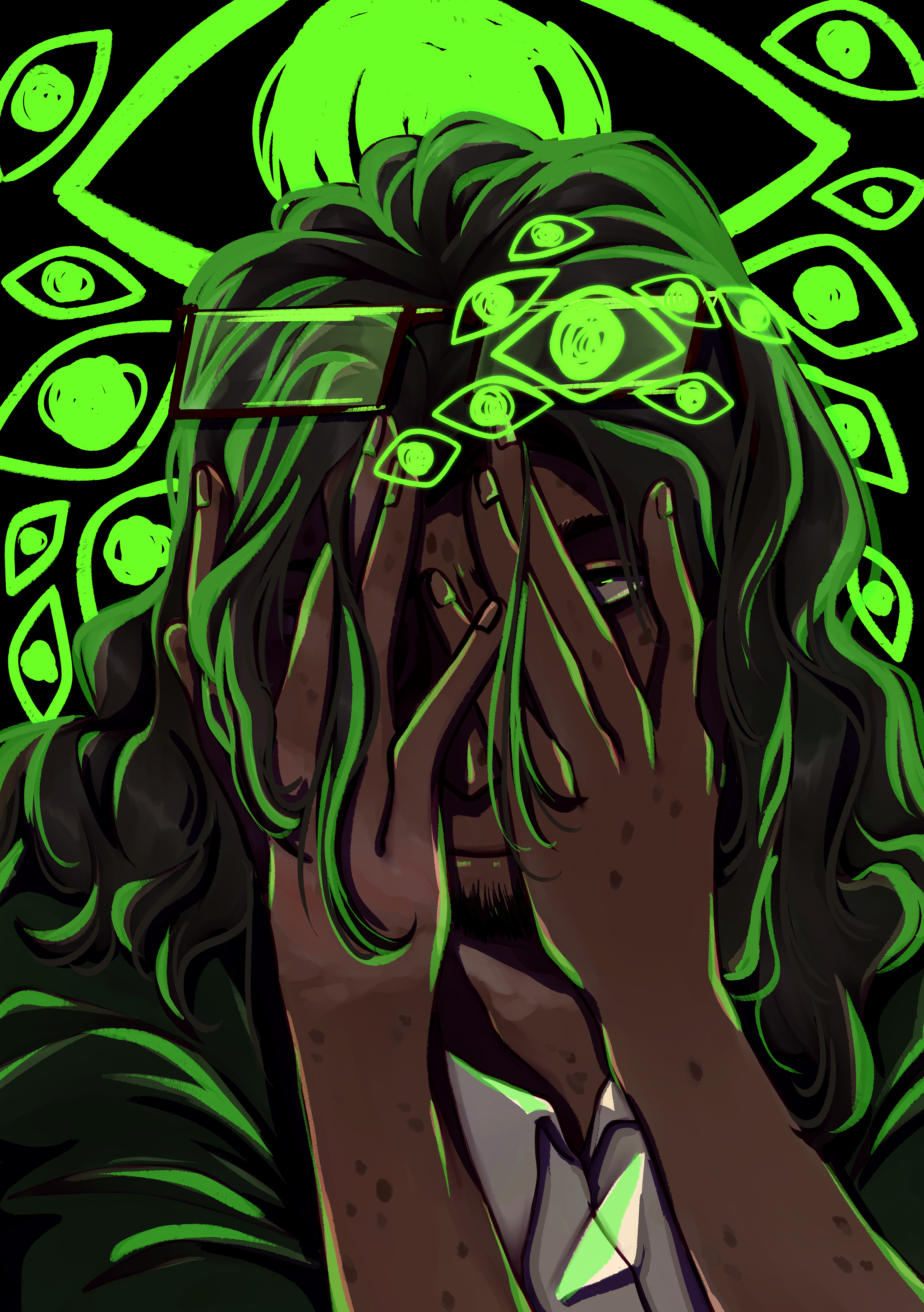 TMA Eyes print