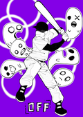 OFF Batter print