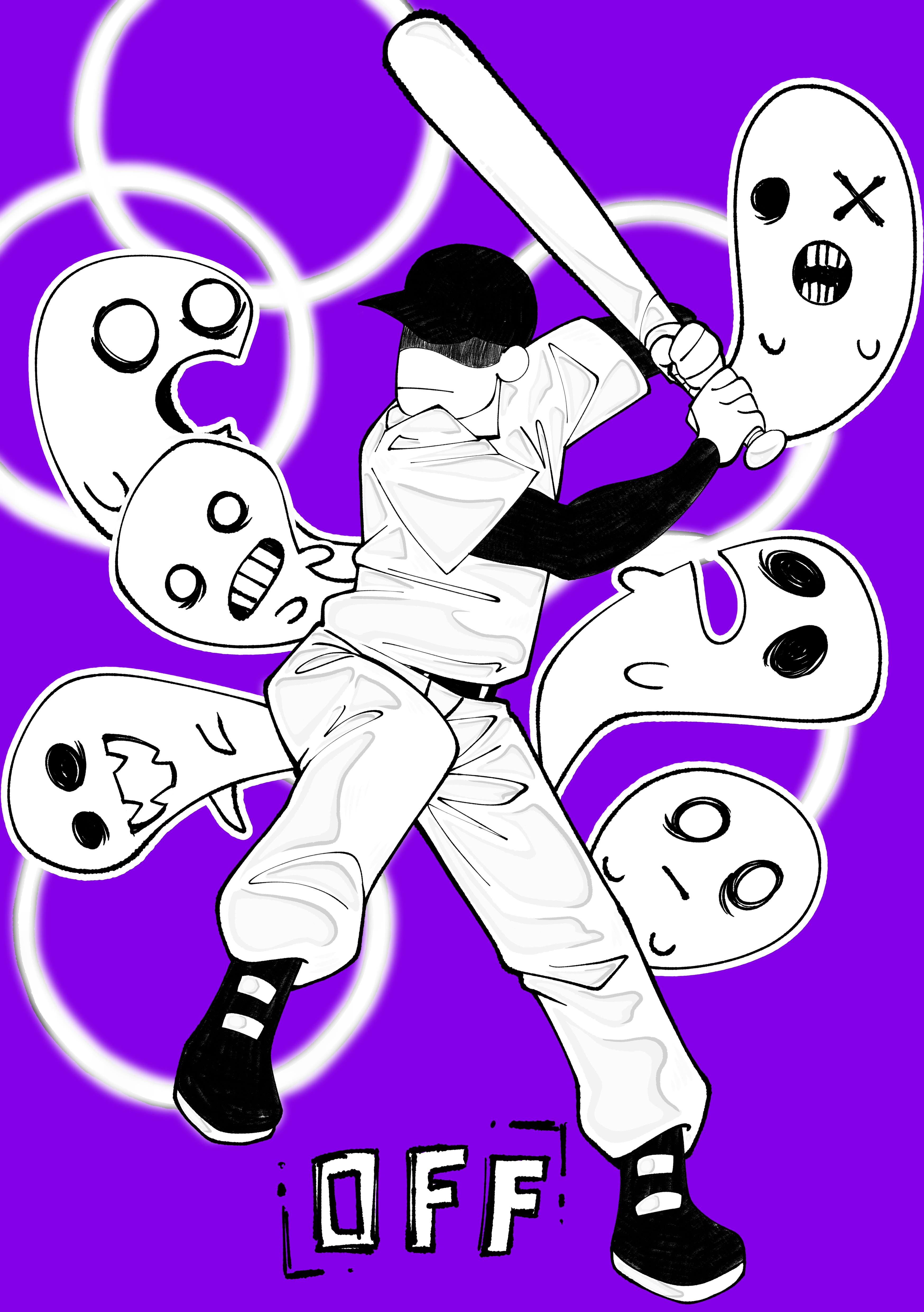 OFF Batter print