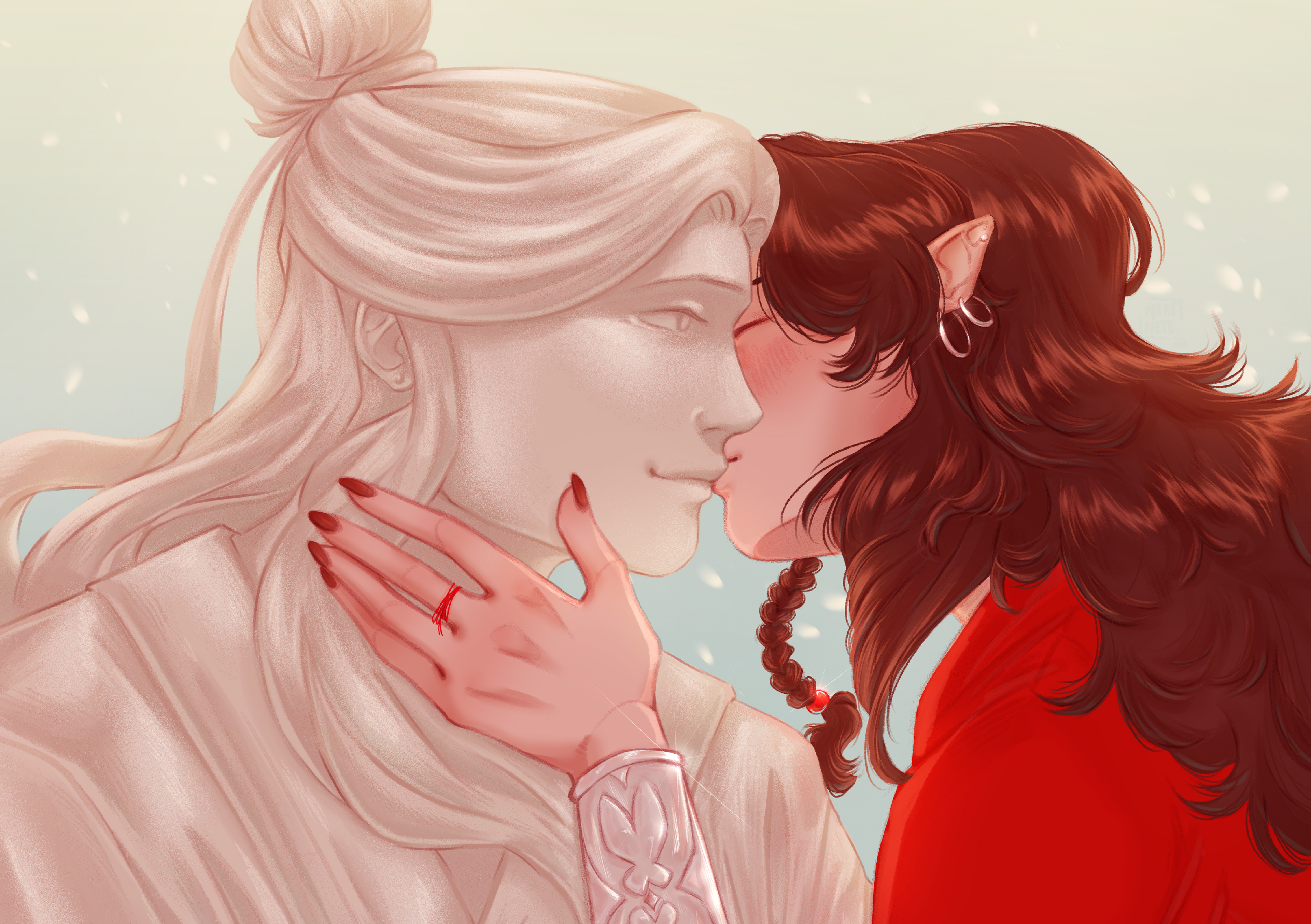 TGCF Statue Hualian print